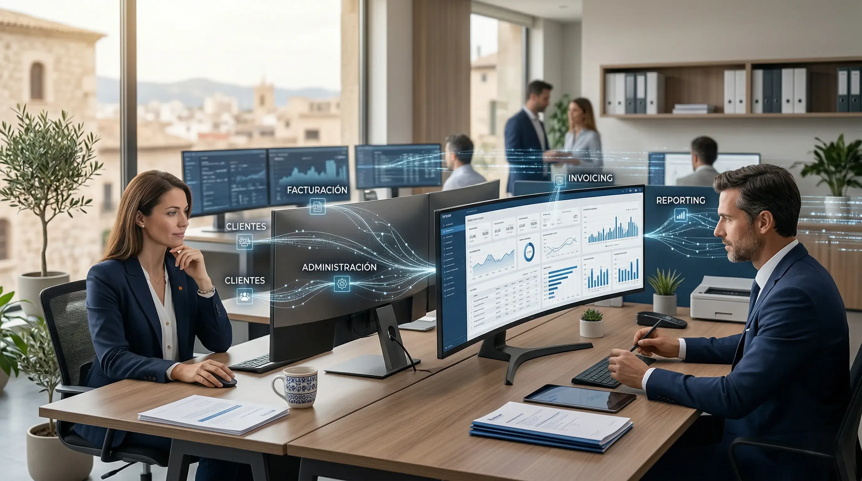 Integración de facturación electrónica dentro de un ERP conectado