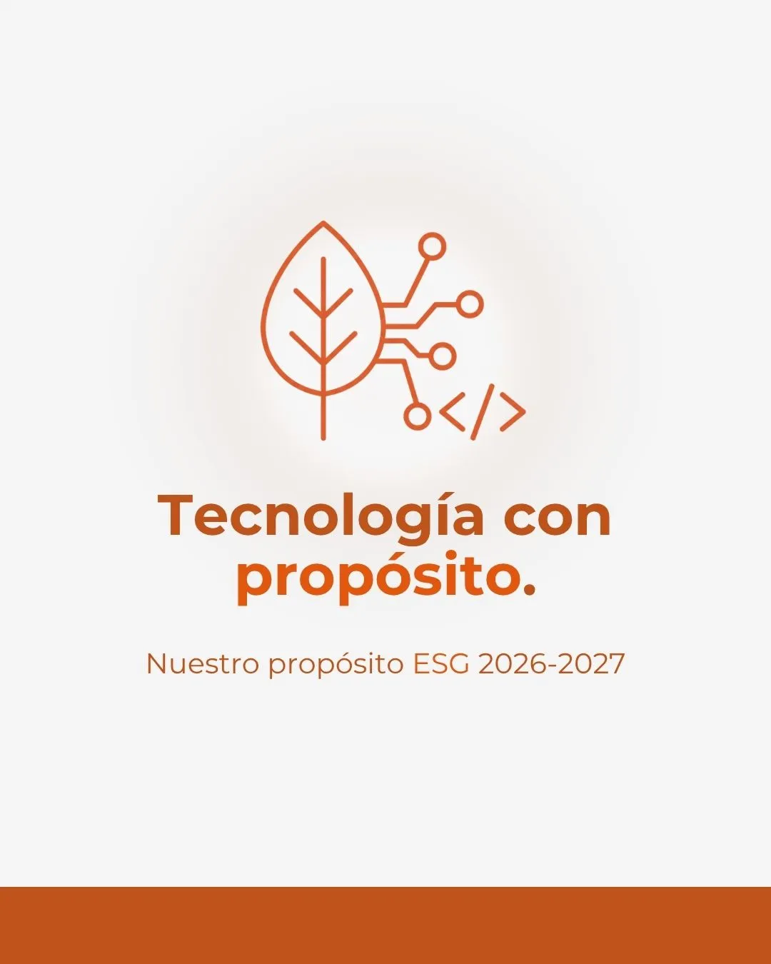 Creatividad de Grupo Gampi sobre sostenibilidad y tecnología responsable